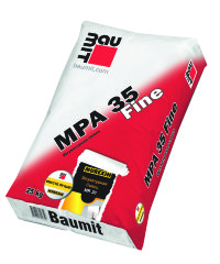 Baumit MPA 35 Fine (штукатурка машинного и ручного нанесения) мешок 25 кг