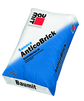 Baumit Sanova AnticoBrick (реставрационный кладочный раствор) мешок 25 кг
