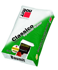 Baumit Classico Special Natur (минеральная декоративная штукатурка) фактура "Шуба" 2.0 мм  мешок 25 кг