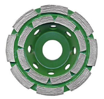 Алмазный шлифовальный круг  (100x5x22,2x8    гранит 40)  сухая  Professional